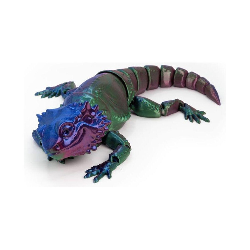 3D Printed Multi-Color Bearded Dragon – Large 3D Printed Multi-Color Bearded Dragon – Large