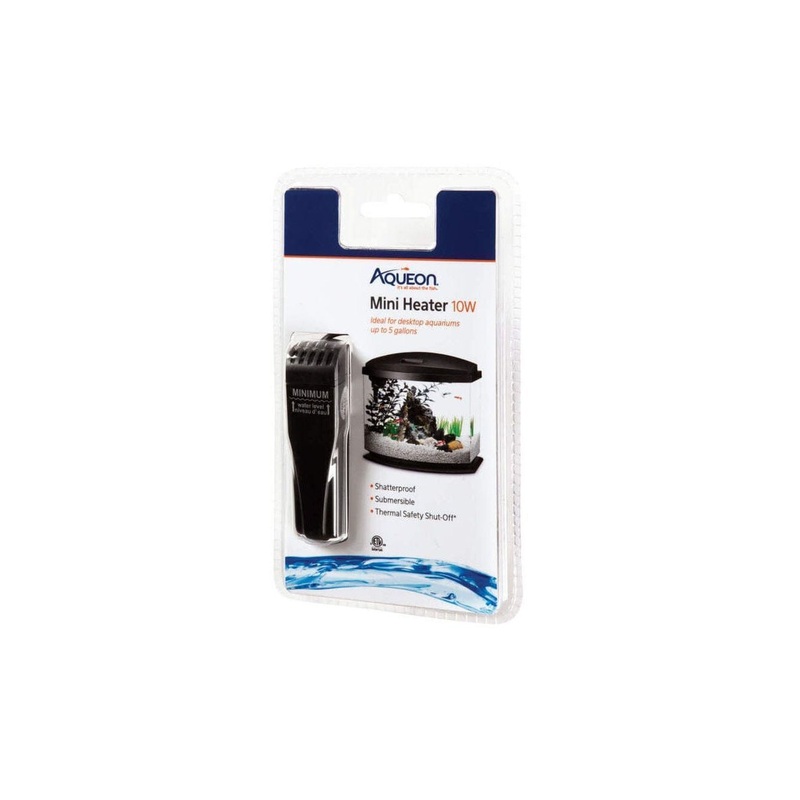 Aqueon Mini Aquarium Heater, 10W, Up To 5 gal