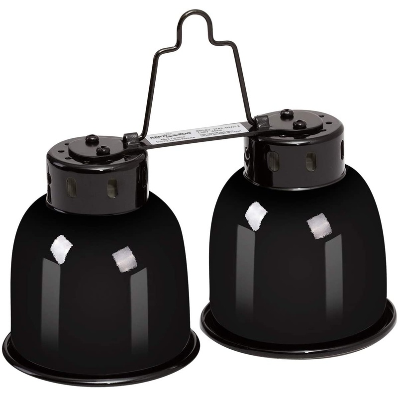REPTIZOO Mini Combo Dome Lamp Fixture #DRL02-CA