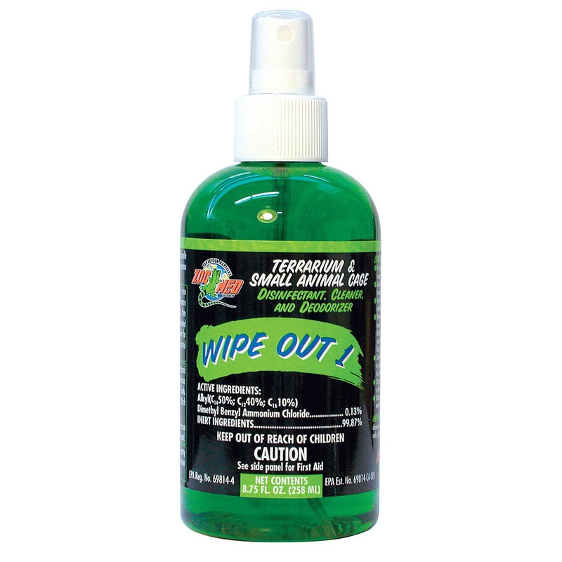 Zoo Med Wipe Out Disinfectant 4.25 oz