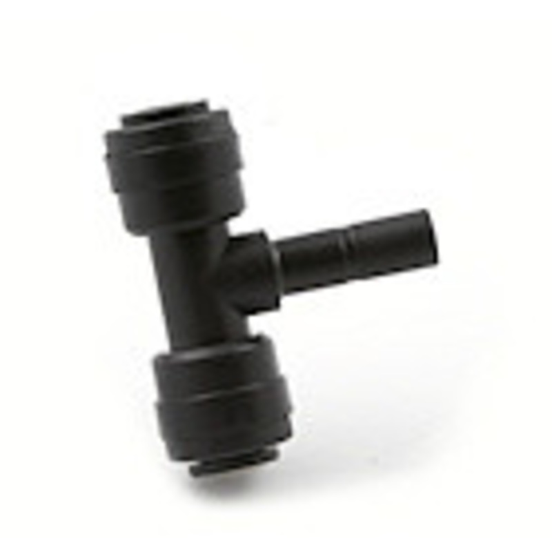 Mist King Value 1/4″ Plug In Tee  – DARK GREEN