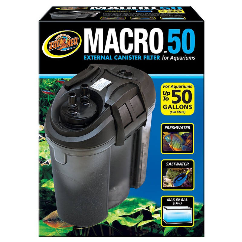 Zoo Med Macro 50 External Canister Filter