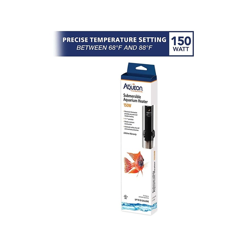 Aqueon Submersible Aquarium Heater 150W