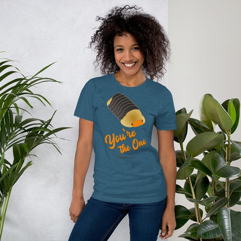 Rubber Ducky, You’re the One! Short-Sleeve Unisex T-Shirt White XS