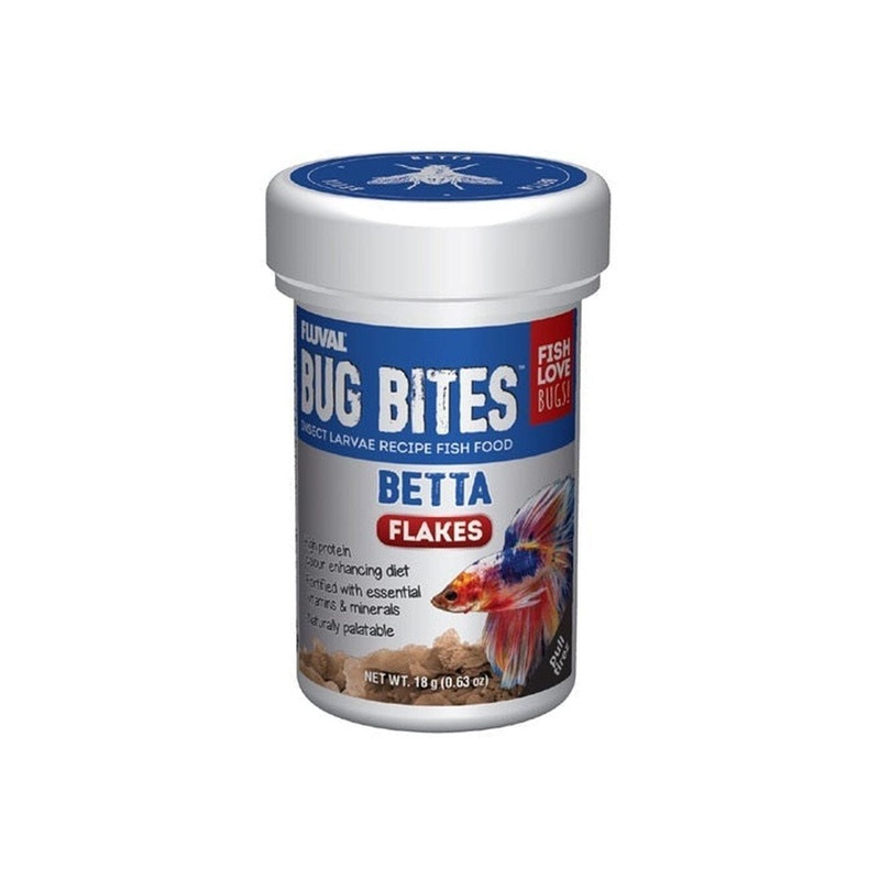 Fluval Bug Bites Betta Color Enhancing 0.64oz