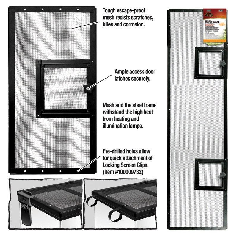 Zilla Screen Cover with Door 10×20″