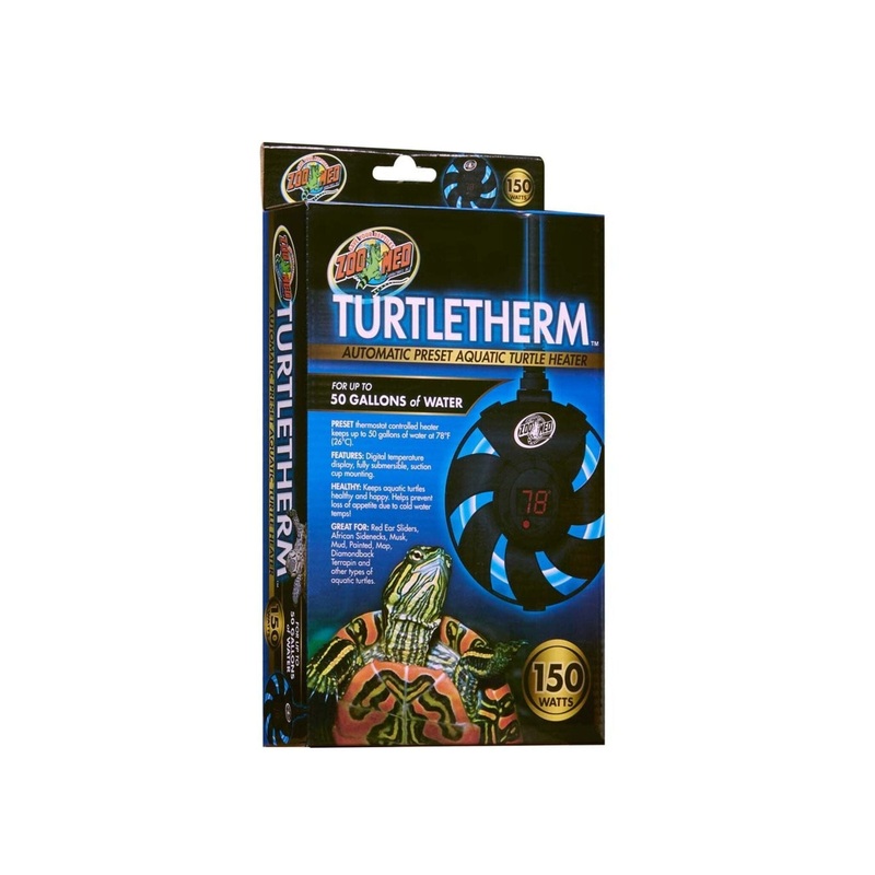 Zoo Med Turtletherm Automatic Preset Aquatic Turtle Heater 1ea/150 W