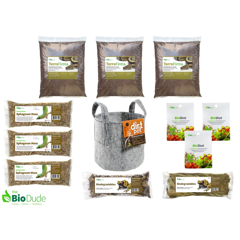 24″ x 24″ (screen cage base) Terra Firma Bioactive Kit