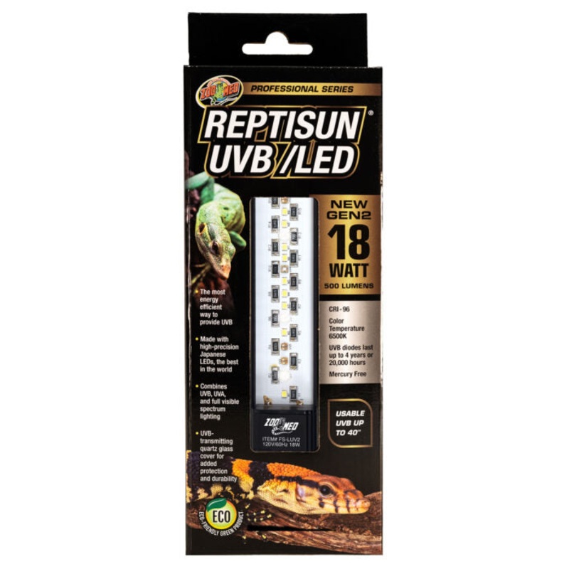 ZM ReptiSun UVB/LED – 18W Gen 2