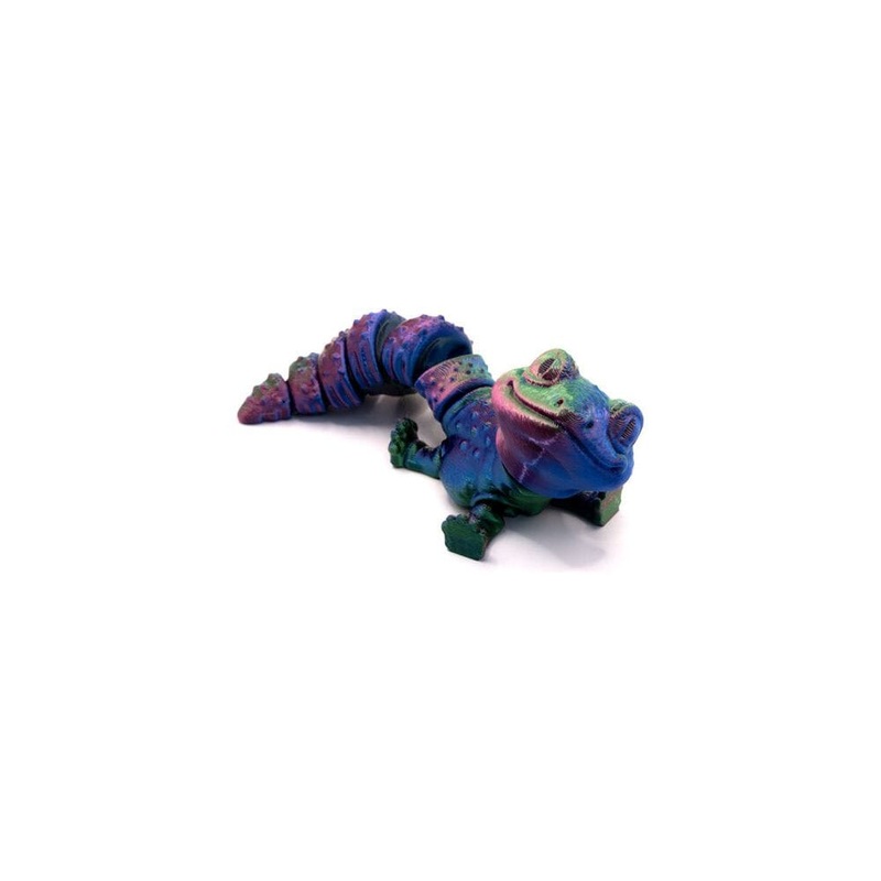 3D Printed Multi-Color Gecko – Mini 3D Printed Multi-Color Gecko – Mini