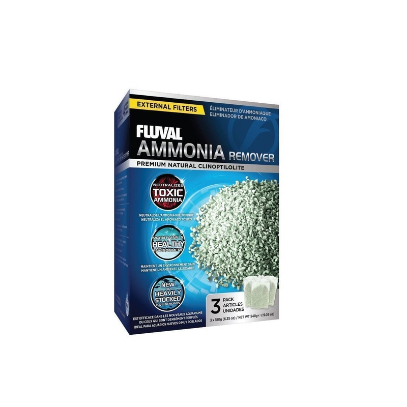 Fluval Ammonia Remover, 3pk