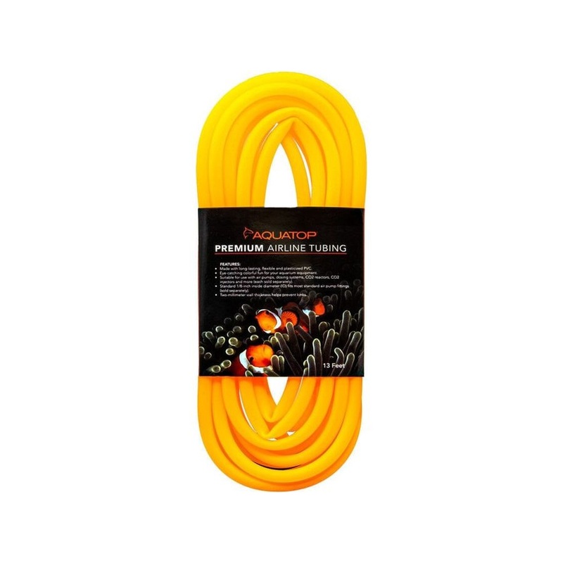 Aquatop Airline Tubing Neon Orange, 1ea/13 ft