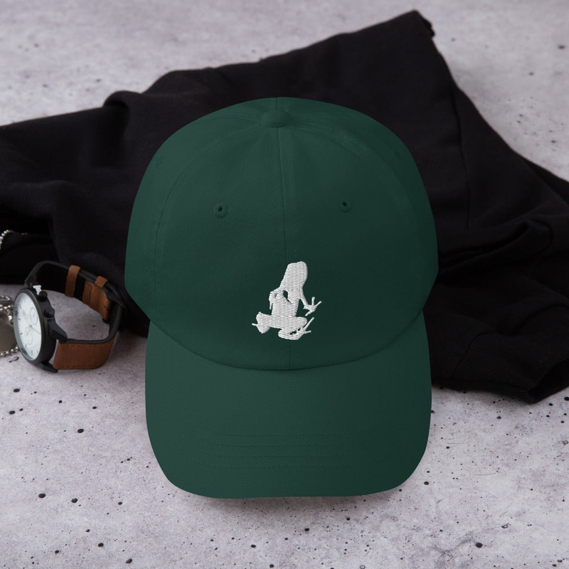 Dart Frog Transport Dad Hat Black