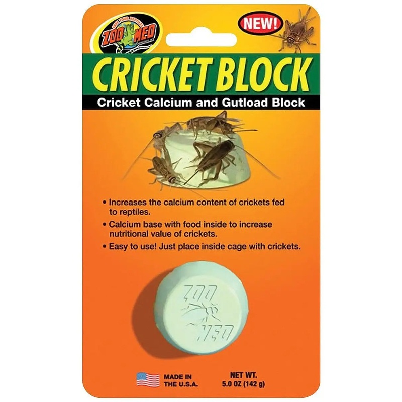 Zoo Med Cricket Block Calcium & Gutload Block