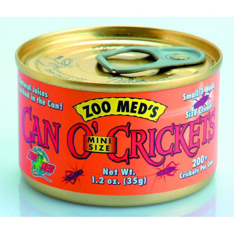 Zoo Med Can O’ Mini-Crickets 34g