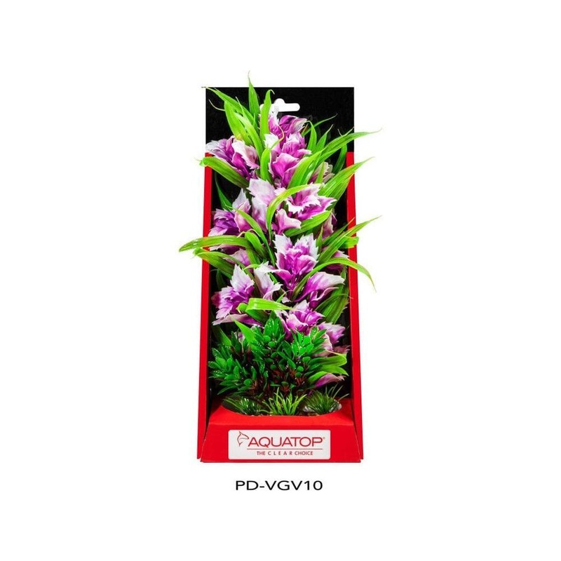 Aquatop Vibrant Garden Plant Violet, 1ea/10 in