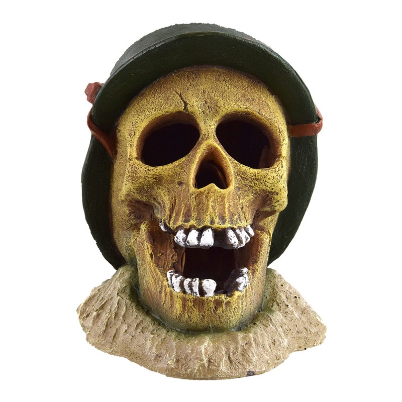 Underwater Treasures Skull with Hat
