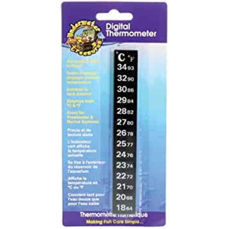 Underwater Treasures Thermometers LCD
