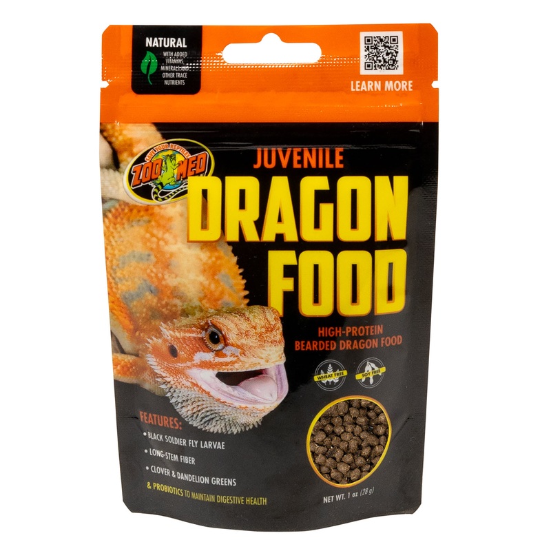 Zoo Med Natural Bearded Dragon Food (Juvenile) 1 oz