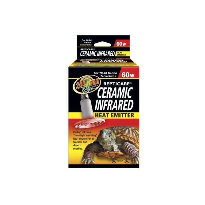 Zoo Med ReptiCare Ceramic Infrared Heat Emitter, 60w