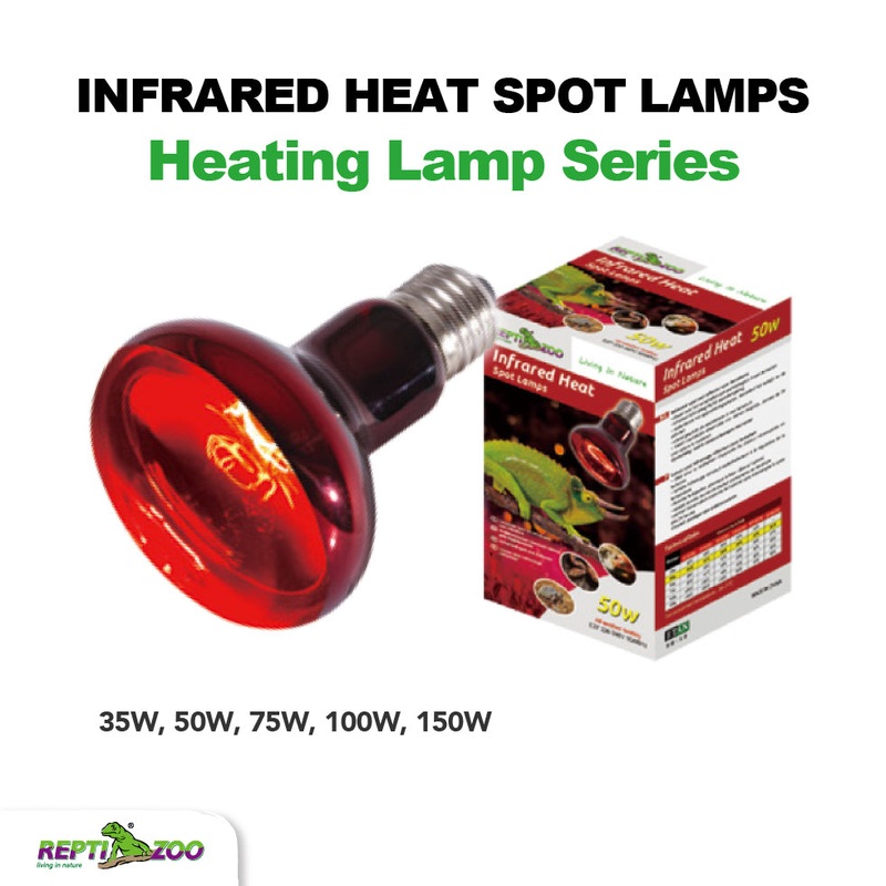 REPTIZOO Infrared Heat Spot Lamps 35W #R63035-CA