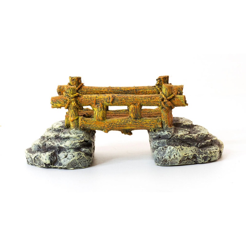 AQUA-FIT Polyresin Timber Bridge