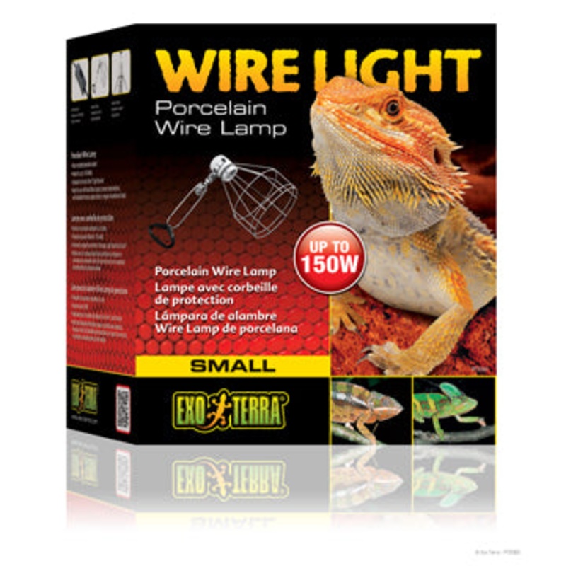 Exo Terra Wire Clamp Lamp Small (up to 150W) – DISCONTINUED SIZE
