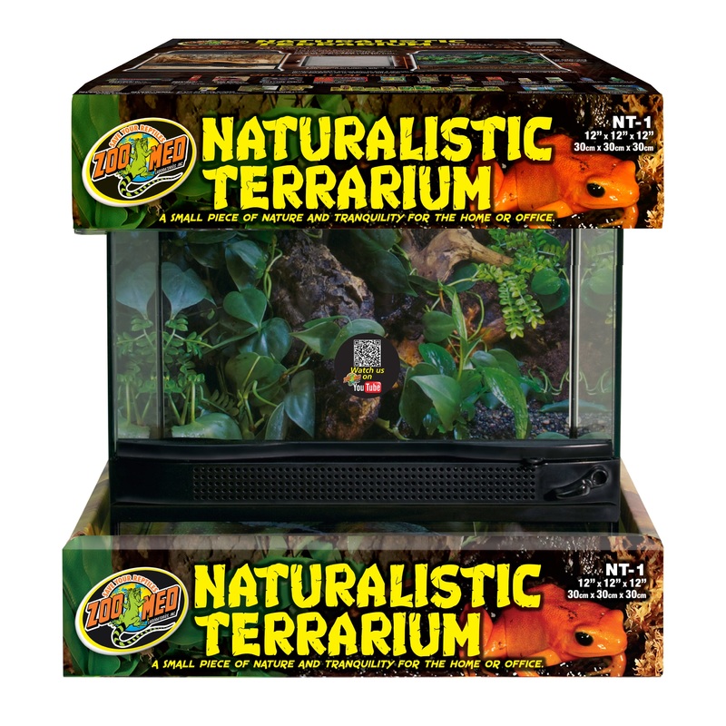 Zoo Med Naturalistic Terrarium 12″ x 12″ x 12″