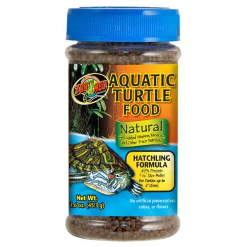 ZM Natural Aquatic Turtle Food Hatchling Formula 1.6 oz