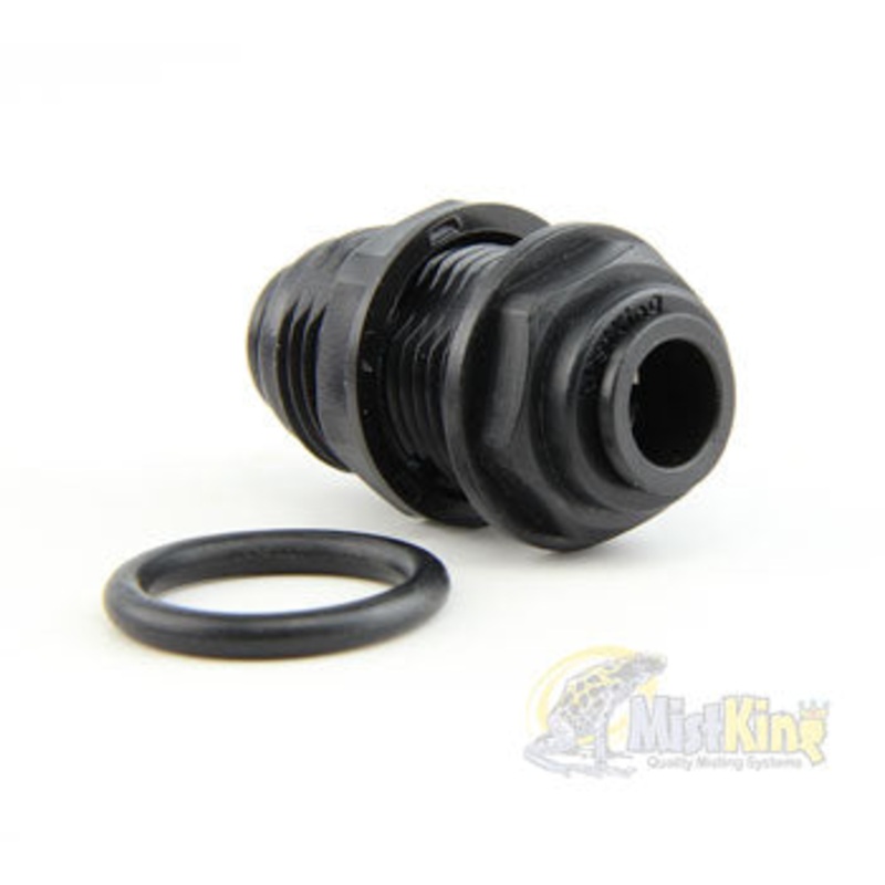 MistKing 1/4″ Bulkhead with O-Ring