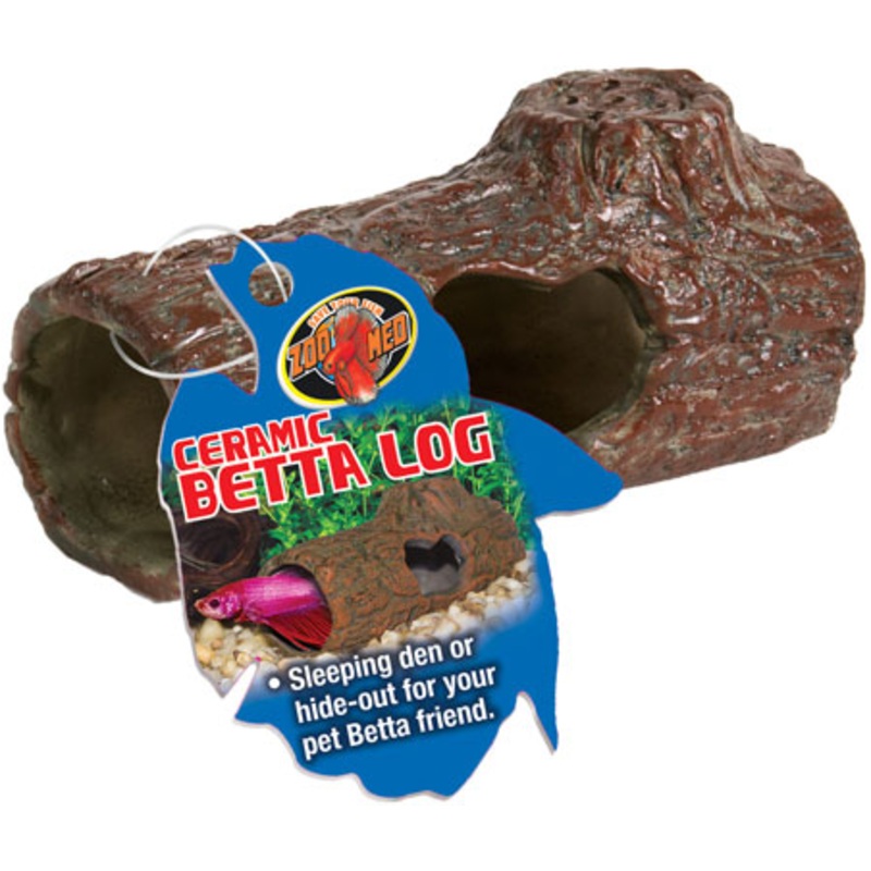 Zoo Med Betta Ceramic Log SM